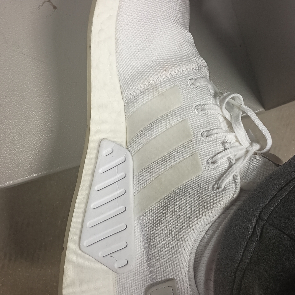 Adidas Nmd Boost R2 Triple White - image 6